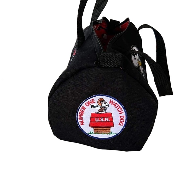 One of A Kind Cartoon Themed Full Zippered Wrist Carry Bag  With Pockets - Picture 4 of 10